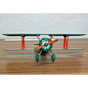 Spec Cast Phillips 66 Skywriter Biplane Col Art Goebel NR247K Die-Cast Retro